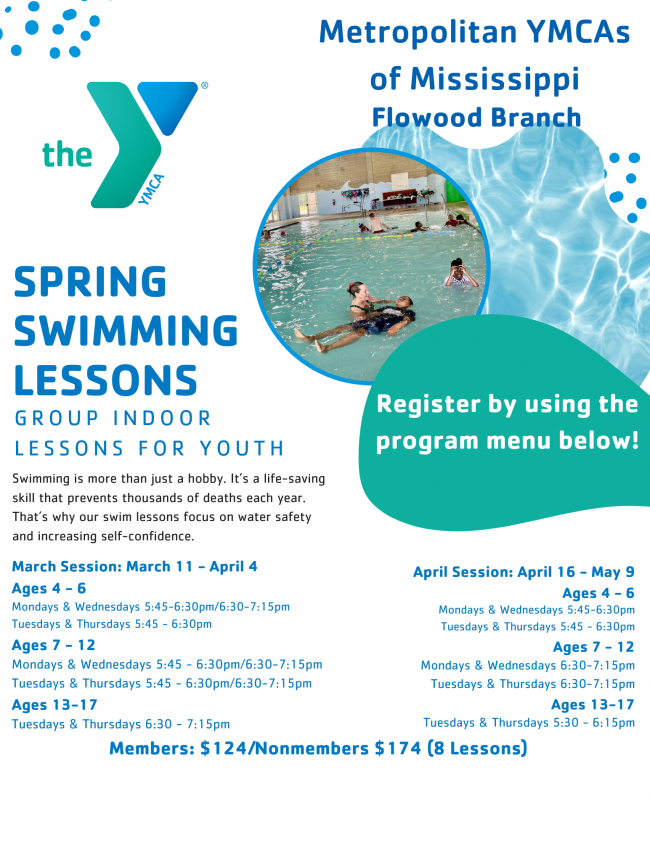 Spring Group Swim Lessons for Youth 2024